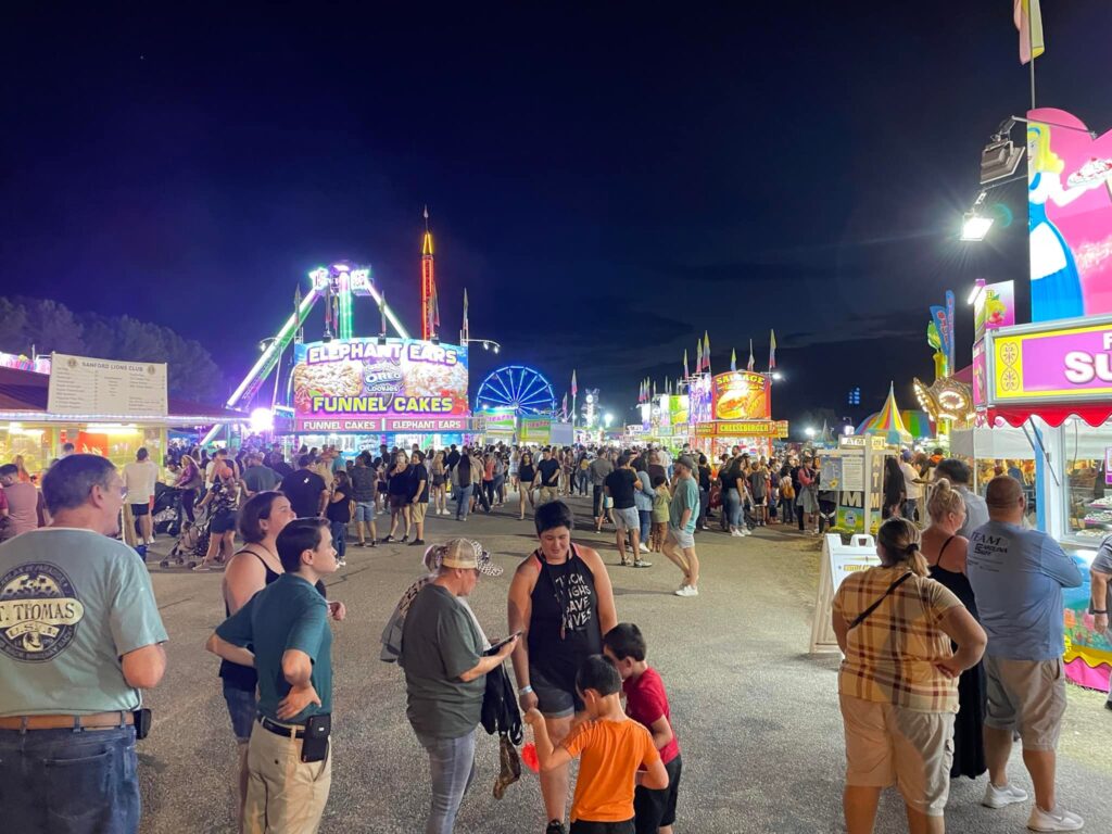 Photo of Lee County Regional Fair Midway